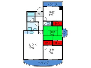 メゾンアザレアの物件間取画像